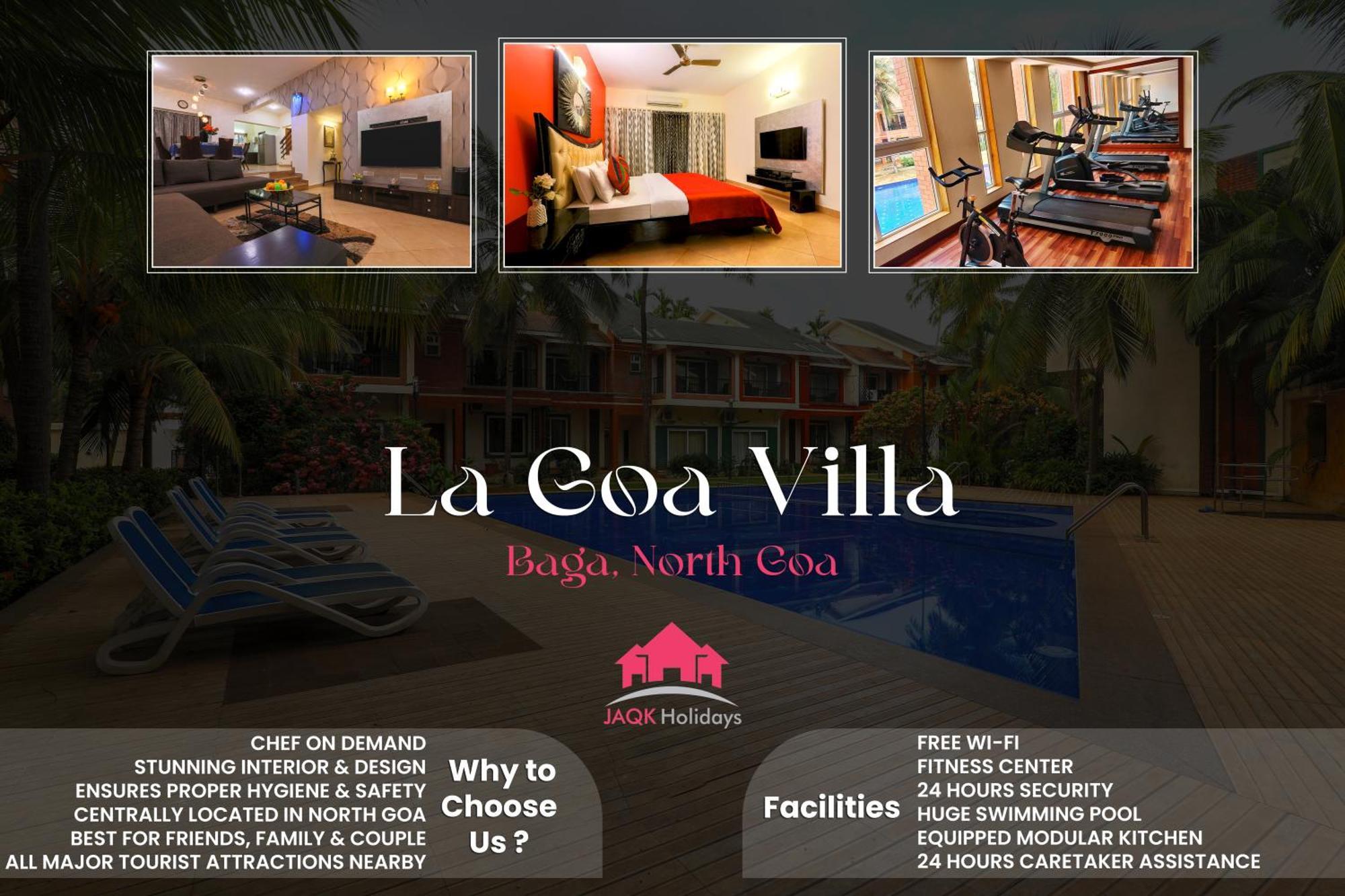 La Goa Villa - 4Bhk, Baga Luaran gambar