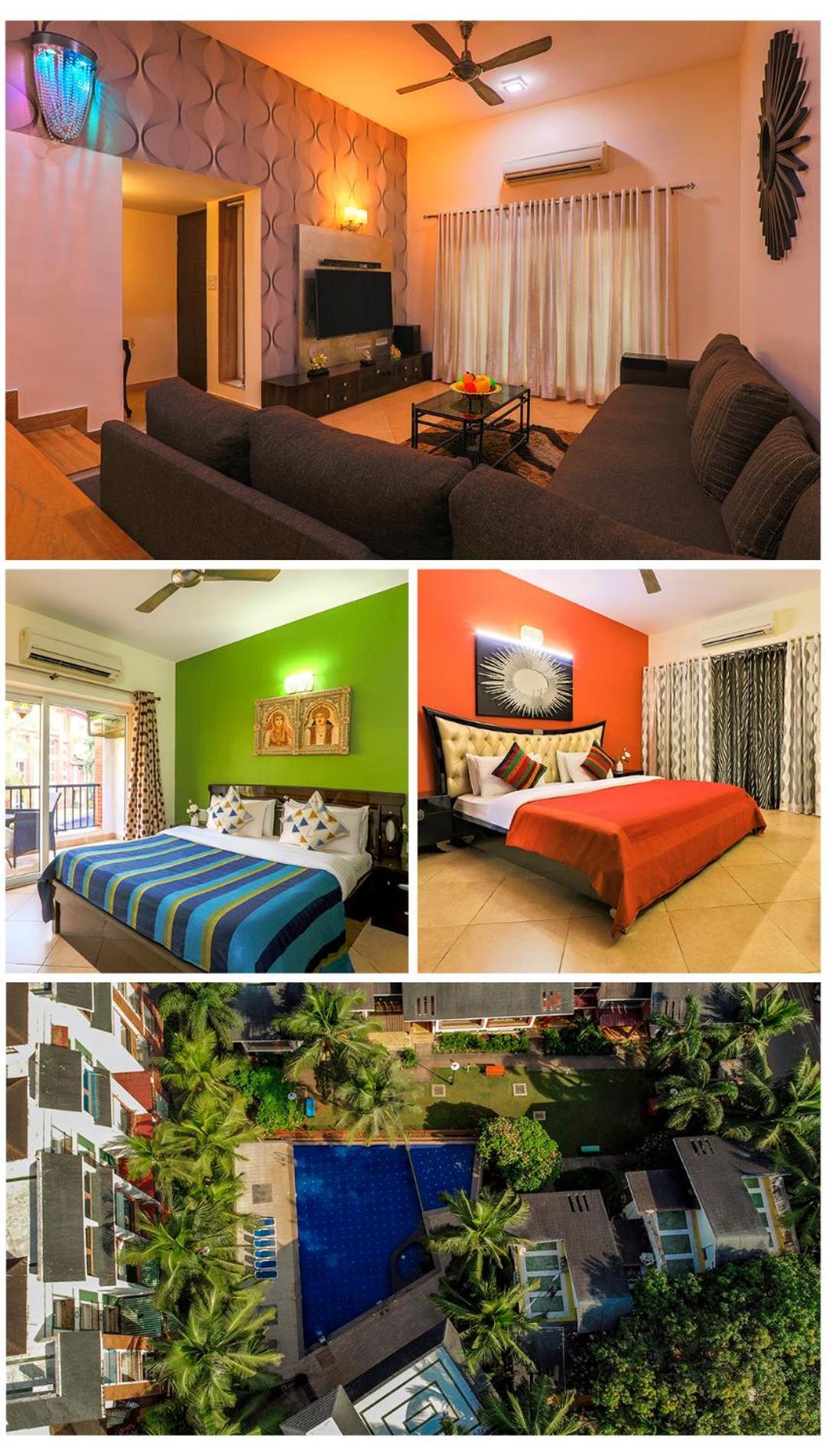 La Goa Villa - 4Bhk, Baga Luaran gambar